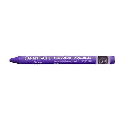 Carand'Ache Caran D Ache Neocolor Ii Water Soluble Wax PastelsArtist Crayon Colour(120 Violet) from B&Q