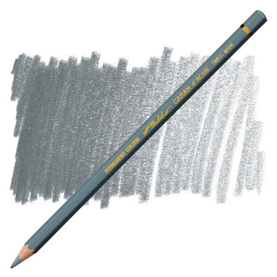 Carand'Ache Caran D'ache Pablo Grey Permanent Artist Colour PencilGris 005 from B&Q