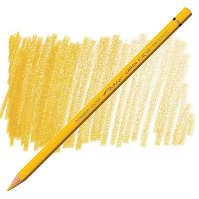 Carand'Ache Caran D'ache Pablo Golden Ochre Yellow Permanent Artist Colour PencilOcre D'or 033 from B&Q