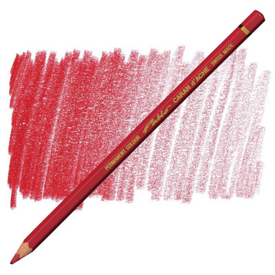 Caran D'ache Pablo Permanent Colour Pencil - Indian Red 075 - Image 3