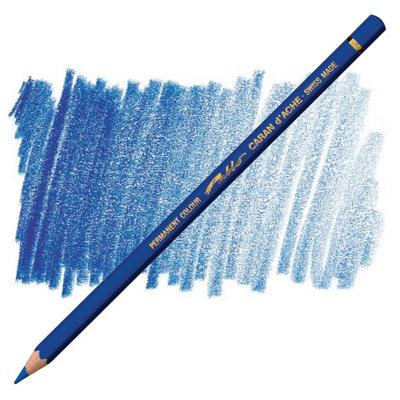 Carand'Ache Caran D'ache Pablo Blue Permanent Artist Colour PencilBleu 260 from B&Q