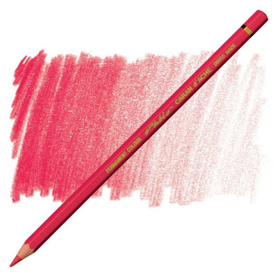 B&Q -  Caran D'ache Pablo Ruby Red Permanent Artist Colour PencilRouge Rubis 280