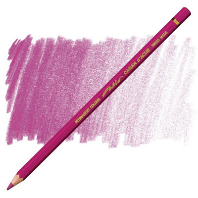 B&Q -  Caran D'ache Pablo Purplish Red Permanent Artist Colour PencilRouge Pourpre 350