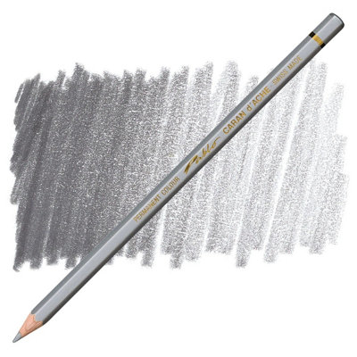 Carand'Ache Caran D'ache Pablo Silver Permanent Artist Colour PencilArgent 498 from B&Q