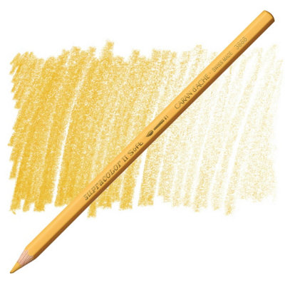 B&Q -  Caran D'ache Supracolor Ii Light Ochre Brown Watersoluble Artist Aquarelle Colour PencilOcre Lumiere 032