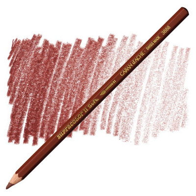 Carand'Ache Caran D'ache Supracolor Brown Watersoluble Artist Aquarelle Colour PencilBrun 059 from B&Q
