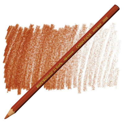 Carand'Ache Caran D'ache Supracolor Russet Brwon Watersoluble Artist Aquarelle Colour PencilSanguine 065 from B&Q