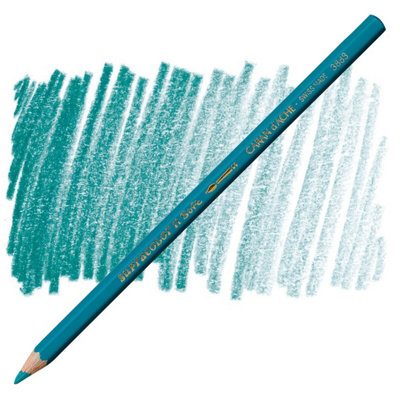 Carand'Ache Caran D'ache Supracolor Azurite Blue Watersoluble Artist Aquarelle Colour PencilBleu Azur 170 from B&Q