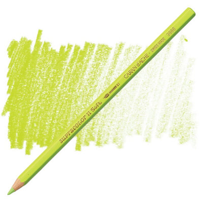 Carand'Ache Caran D'ache Supracolor Spring Green Watersoluble Artist Aquarelle Colour PencilVert De Mai  470 from B&Q