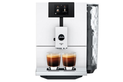 Jura Ena 8 Full Nordic White 15509 Bean To Cup Coffee Machine from B&Q