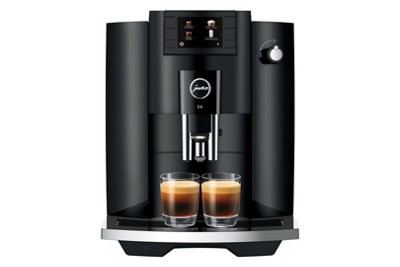 Jura E6 Piano Black Bean To Cup Coffee Machine from B&Q
