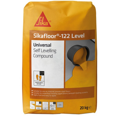 Sika 122 Level Floor Levelling Compound20Kg Bag from B&Q