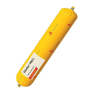 Sika Sikaflex Pro-3 Purform Polyurethane Floor Joint Sealant Grey600MlFlexibleChemical & Weather Resistant Sealant from B&Q