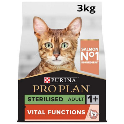 Pro Plan Sterilised Adult Cat Salmon & Rice 3Kg