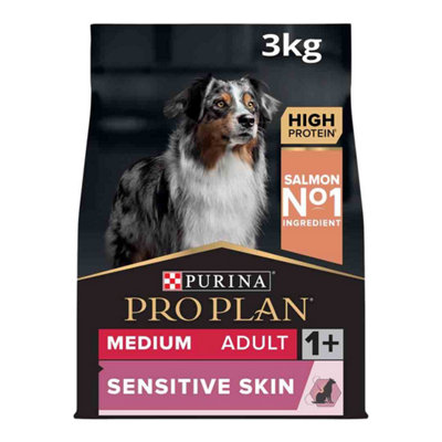 Pro plan Purina Proplan Optiderma Senskin Med/lrg Adult Salmon 3Kg from B&Q