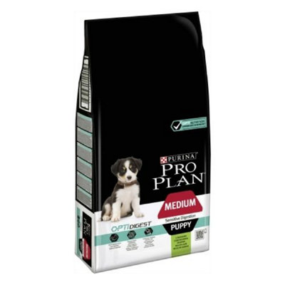 Pro plan Purina Proplan Optidigest Sens Digestion Medium Puppy Lamb 12Kg from B&Q