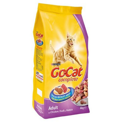 Nestle Purina Go Cat Complete Chicken And Duck Dry Cat Food 4Kg - 59441   - Image 5