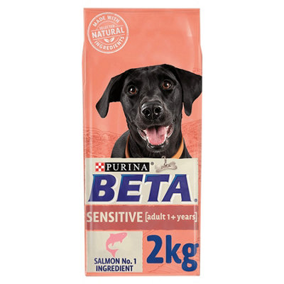 Beta Adult Sensitive Dry Dog Food With Salmon 2Kg from B&Q