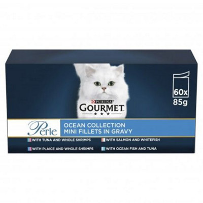Gourmet Perle Cat Food Ocean Collection 60 X 85G