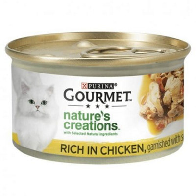 Gourmet Natures Creations Cat Food Chicken 85G X 12