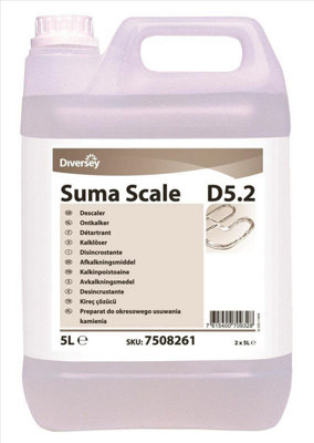 Diversey Suma Scale D5.2 Descaler 5 Litre W1080 7508261 X2 from B&Q