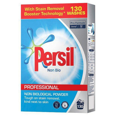 Persil Professional Detergent Washing Non Bio Powder 8.4Kg 130 Wash from B&Q