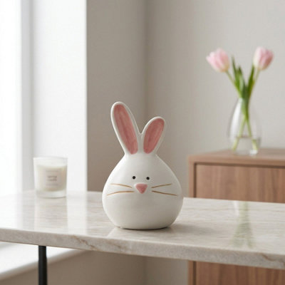 Garden Greatness Decorative Standing Rabbit Ornament from B&Q