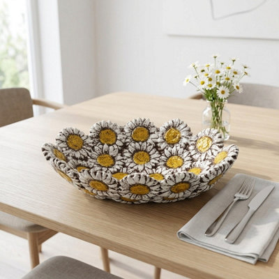 Garden Greatness Springtime Daisy Decorative Plate from B&Q