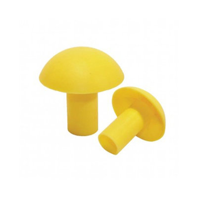  - Yellow Rebar Safety Identification Protection 6-18mm (25 Pcs)