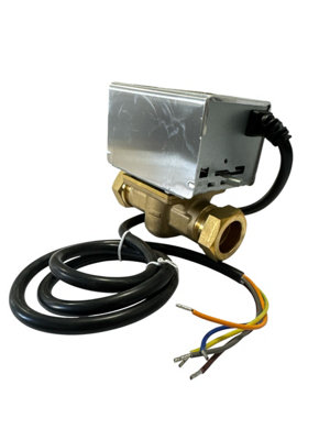 Hanicks Honeywell Compatible 5 Wire 22mm 2 Port Zone Valve (Normally Closed)  V4043H1056 272848 from B&Q