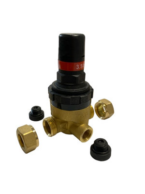 B&Q - Ariston Europrisma & Andris 10/15/30L2/3 Kw Kit B 3.5 Bar Brass Pressure Reducing Valve 406802Hanicks