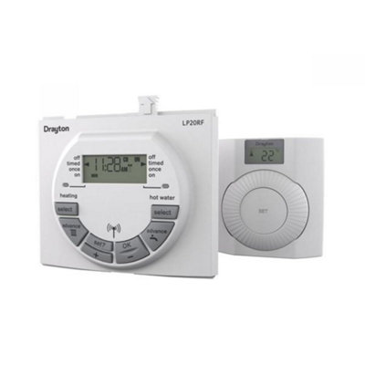 Hanicks Drayton Lp20rf (Dt20rf) Worcester Greenstar Boiler Twin Channel Wireless Programmer & Digistat +Rf 77161920540