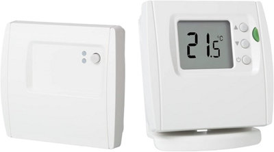 Hanicks Honeywell-Resideo Dt92E1000 Wireless Digital Room Thermostat & Receiver Direct Replacement For Dt92 Dt92E Dts92E1020 from B&Q