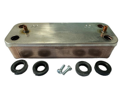 Baxi Combi 105 & Main Eco & Potterton Perform 28/30Kw Dhw 16 Plate Heat Exchanger 7225723 (S/s 248048)Hanicks from B&Q