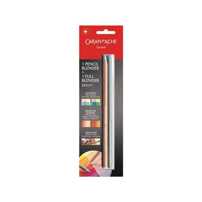 Carand'Ache Caran D'ache 1 Pencil Blender + 1 Full Blender BrightBlistercarded Set from B&Q