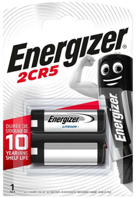 2 x Energizer 2CR5 245 Photo Lithium Camera Battery 6V 2R5 DL245 Longest expiry - Image 13