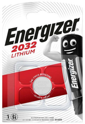 Energizer Cr2032 Lithium Battery - Pack Of 1