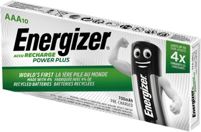 B&Q -  Aaa 700Mah Rechargeable BatteriesPack Of 10