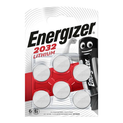 Energizer Cr2032 Lithium BatteriesPack Of 6 from B&Q