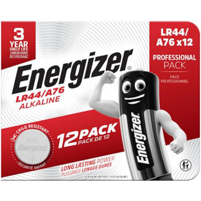 Energizer Coin Cell And Miniature Batteries Cr2032 Cr2025 Cr2016 Lr44 (Lr44) from B&Q