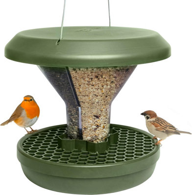 Swissinno Davos Bird Feeder Dark Green from B&Q