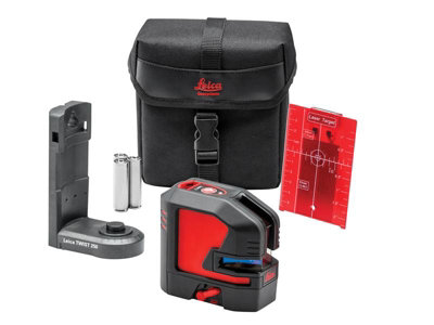 B&Q Leica Geosystems 848435 Lino L2s-1 X Line Laser Starter Pack Lgsl2s Red
