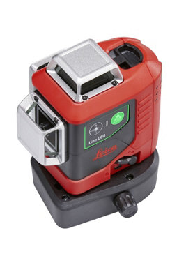 Leica Geosystems Leica Lino L6G (Li-Ion) Green Set + Laser Goggles Laser Line Level With Carry Case 360 Degree Green Laser from B&Q