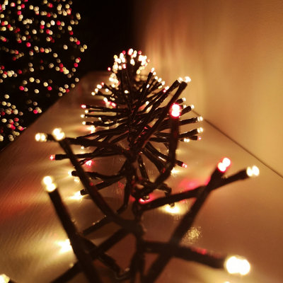 Premier red and white christmas deals lights