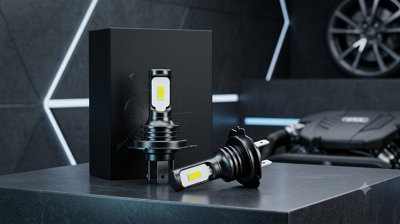2X H7 Led Headlight Bulbs 6000K Canbus Error FreeHi/low Beam Xenon White Replacement Kit
