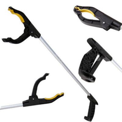 76cm Litter Picker Rubbish Debris Pick Up Reaching Mobility Tool Grabber Long