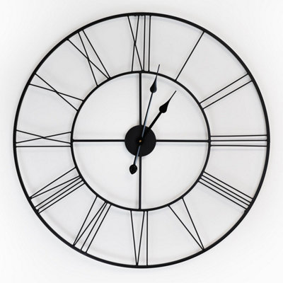 76cm x 76cm Minimalist Slim Clock - 5