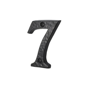 76mm No.4366 Old Hill Ironworks Door Numerals (Number 7)