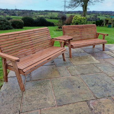 B&Q -  Valley 6 Seat Set 2X3B Angled Tray