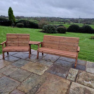 B&Q -  Valley 5 Seat Set 1X2B 1X3B Angled Tray